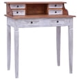thumbnail image 1 of vidaXL Writing Desk with Drawers 90x50x101 cm Solid Reclaimed Wood, 1 of 5