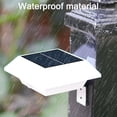 thumbnail image 4 of Solar Gutter Lights Outdoor Security Lights, Fenced Gutter Driveway Garden Patio Path Decorative, 4 of 5