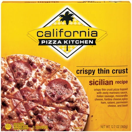 California Pizza Kitchen Thin Crust Sicilian California Pizza Kitchen Thin Crust Sicilian