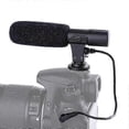 thumbnail image 5 of Professional Condenser Microphone Portable 3.5mm External Stereo Microphone Mic for DSLR Camera DV, 5 of 5