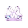 thumbnail image 6 of JanJean Kids Girls Sport Dance Outfit Sleeveless U Neck Crop Top with Patchwork Shorts Gymnastic Butterfly 16, 6 of 7