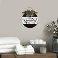 thumbnail image 4 of Eveokoki 12" Laundry Loads of Fun Laundry Room Sign Rustic Wooden Plaque Wreaths for Wall Door Funny Decor Vintage Hanging Sign for Laundry Room Wash House Farmhouse, 4 of 5