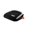 BubbleBum Booster Seat, Black and Silver