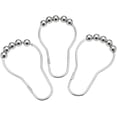 thumbnail image 2 of Popular Bath Crochets de Douche en Métal (Lot de 12) Couleur: Nickel, 2 of 2