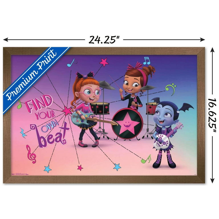 Disney Vampirina Band Wall Poster 14.725 x 22.375