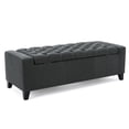 thumbnail image 5 of Dark Gray Storage With Stylish Look - 20.50”d X 51.00”w 16.54”h Adds Elegance To Your Room For Home Keeps Organized, 5 of 6