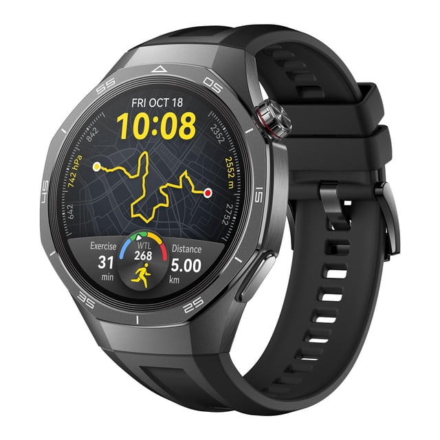 Reloj inteligente HUAWEI Watch GT 5 Pro con batería de 46 mm, 14 días, color negro