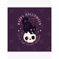 thumbnail image 7 of Ryan; Happy Halloween Cute Black Cat on Skull Throw Pillow Cover 45x45cm – Spooky & Fun Holiday Cushion Case, 7 of 7