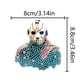 thumbnail image 3 of Cuadros Decorativos Llavero colorido de diamantes 5 uds llavero de adorno de payaso llavero de bricolaje de doble cara Wdftyju  embutido en tela, 3 of 3