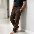 thumbnail image 7 of Samdudou Girls Wide Leg Capri Sweatpants Elastic Waist Cropped Lounge Trousers Casual Baggy Athletic Bottoms with Pockets for Summer Vacation Size 1-9 Years, 7 of 7