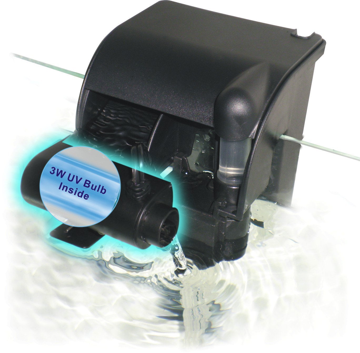 Aquarium ClipOn UV Sterilizer AA Green Killing Machine UV Sterilizers