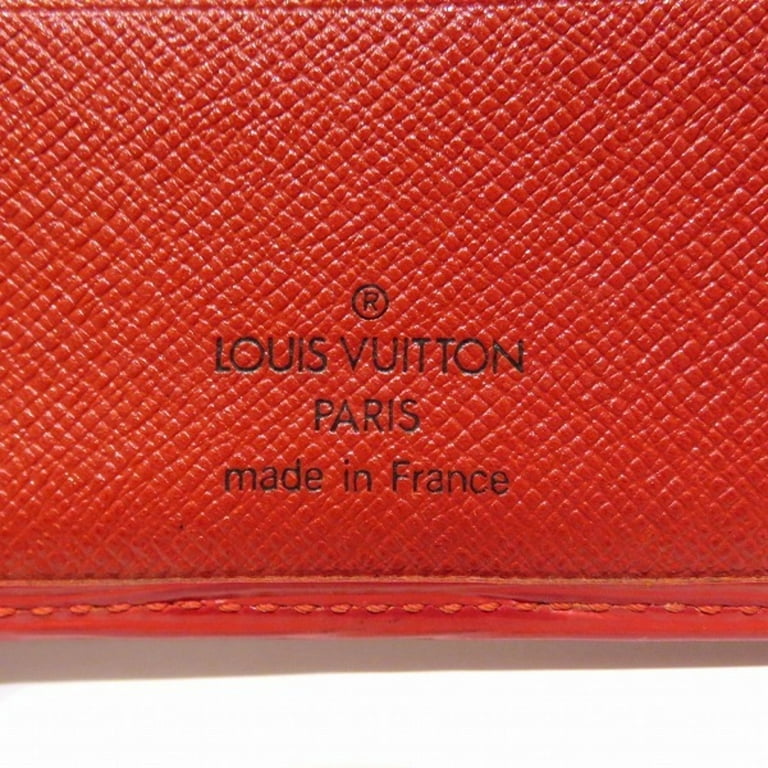 Louis Vuitton Castilian Red Accordion Coin Purse