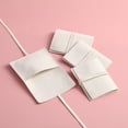 thumbnail image 2 of 5pcs Jewellery Bag Microfiber Jewelry Pouch with Ribbon Envelope Gift Packaging Bag for Ring Earrings Necklace Bracelet Pendant 5pcs beige 8x6cm, 2 of 6