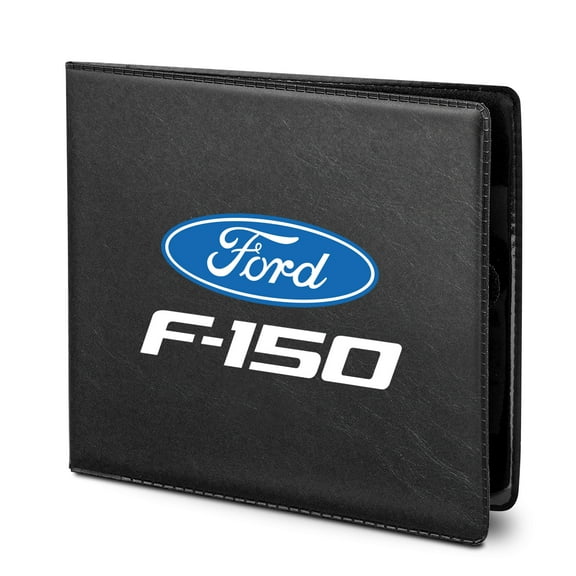 Ford F-150 Car Auto Insurance Registration PU Leather Document Holder Wallet