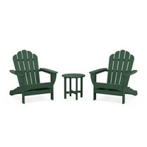 Trex® Outdoor Furniture™ 3-Piece Monterey Bay Oversized Adirondack Set in Rainforest Canopy