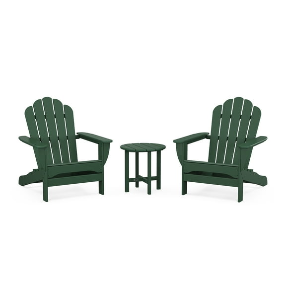 Trex® Outdoor Furniture™ 3-Piece Monterey Bay Oversized Adirondack Set in Rainforest Canopy