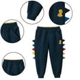 thumbnail image 4 of CSCHome Baby Kids Boys Dinosaur Jogger Sweat Pants Toddler Cotton Cartoon Sweatpants Spring Fall Versatile Trousers Bottoms 1-9T, 4 of 8