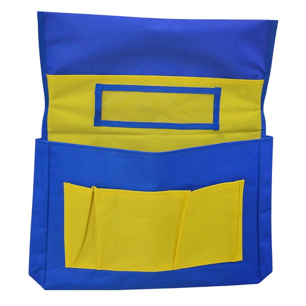 Bolsa De Almacenamiento Para Respaldo De Silla De Asiento, Bolsa De Libros, Organizador De Respaldo De Asiento De Silla De Escritorio Para Suministros Para El Aula Dormitorio De Estudiante Serendint EL009161-00