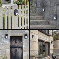 thumbnail image 5 of Solar Light Outdoor, 10 Led Solar Wall Light Led, Ip65 Waterproof Solar Powered Outdoor Lights With Twilight Sensor For Patio, Garden, Yard, Stairs [e, 5 of 5