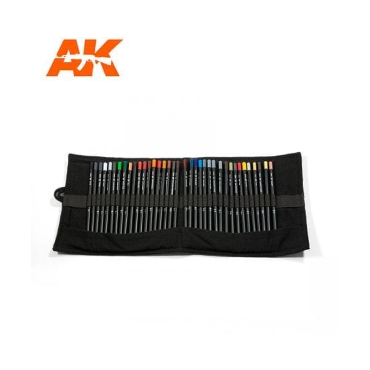 AK-Interactive Weathering Pencils - Full Range Cloth Case New