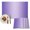 Violet, variant on Purple Ombre Placemats Set of 2, Modern Gradient Abstract Art Washable Wipeable Table Mats for Dining Tables, Indoor Outdoor Kitchen Place Mats for Holiday Party Table Decor