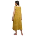 thumbnail image 3 of Moomaya Chemise de Nuit d'Allaitement à Col Rond Imprimé pour Femmes en Coton, 3 of 5