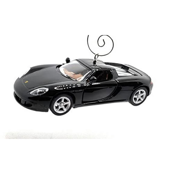 Christmas Ornament for Porsche Carrera GT Black Large