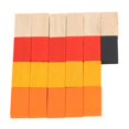 thumbnail image 2 of Kids Learning Toy, Safe Domino Blocks Game Locust Wood Flat Appearance  For Travel, 2 of 8