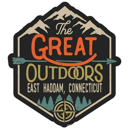 

East Haddam Connecticut The Great Outdoors Design 4-Inch Fridge Magnet
