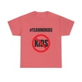 thumbnail image 2 of Hashtag Team No Kids Funny Graphic Mother's Day For Non Mother Cotton Tee, 2 of 9