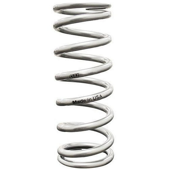 QA1 Precision Products, Inc 9HTSP550 QAP9HTSP550 SPRING, CR-SI HT HIGH TRAVEL 3.8 IN, 9 IN X 550 LBS/IN TAPER PIGTAIL SILVER PC