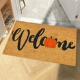 thumbnail image 4 of Fall Pumpkin Door Mat, Welcome Home Thanksgiving Autumn Decorative Doormat Farmhouse Rustic Floor Rug Home Mat for Home Indoor Outdoor, 4 of 7