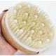 thumbnail image 3 of Cepillo exfoliante redondo para el cuidado corporal total, masajeadores anticelulíticos y cerdas naturales que mejoran la renovación de la piel, el apoyo linfático y estimulan la circulación,, 3 of 5