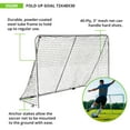 thumbnail image 3 of Champion Sports Easy Fold Soccer Goal - Ultimate Portable Convenient and Quick Setup Goal, 3 of 7