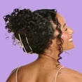 thumbnail image 5 of Gimme Beauty Gold Rush Claw Clip - Metal, Rectangle Clip for Long, Thick & Curly Hair - Features Gripped Tips for Firm, All-Day Hold - Comfortable & Fashionable, 5 of 6