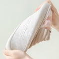 thumbnail image 2 of Pantuflas de forro polar para mujer, antideslizantes, con espuma viscoelástica, cómodos y lindos zapatos planos Wdftyju Tenis De Mujer Tenis De Hombre, 2 of 9
