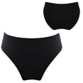thumbnail image 5 of iiniim Girls Bikini Bottom Swim Triangle Briefs Quick Drying Swimwear for Teens Sports Underwear UPF 50+ A Black 14, 5 of 7