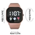 thumbnail image 3 of Oliegs Heated Blanket High Appearance Student Party Fashion Electronic Watch Chocolate, 3 of 4