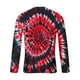thumbnail image 4 of Blusas y camisas de manga larga con cuello redondo para hombre, estilo casual, estampado, cuello redondo, para fitness, deportivas, de licra., 4 of 5