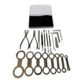 thumbnail image 3 of tamizeot 19x Saxophone Repair Tool Set Repairing Leveling Tools Hand Sax Kit Tool Pad, 3 of 6