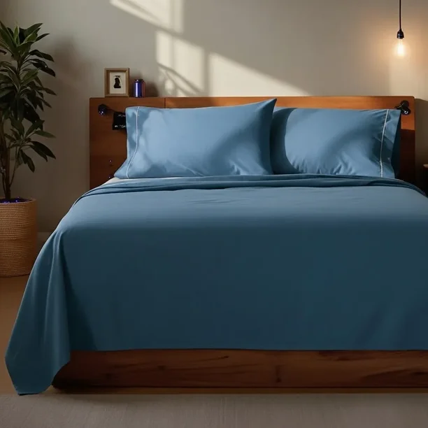 Juego de Sábanas Matrimonial 2800 Hilos Extra Suave Premium Lisa Soft Nature