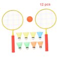 thumbnail image 4 of UPGRATOR 1 Set Children Badminton Racket Nbr Training Tool for Outdoor Sports Round Design Kids Friendly, 4 of 8
