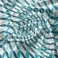 thumbnail image 7 of Ambesonne Vintage Valance & Curtain, Abstract Circular Geometric, 55"x30", Dark Seafoam Blue Grey, 7 of 7