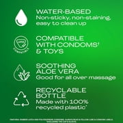 (2 Pack) Durex Massage & Play 2 in 1 Lubricant, 6.76 oz., Soothing Touch with Aloe Vera