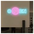 thumbnail image 1 of Letrero De Neón Open Bienvenida, Ideal Para Restaurantes Comida Rápida, Decoración Personalizada Con Luz Regulable 58cm, 1 of 2