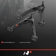 thumbnail image 2 of A-Premium Pair Front Lower Control Arm with Ball Joint Compatible with Chevrolet Silverado 1500 Tahoe Suburban Avalanche GMC Sierra 1500 Yukon Escalade, 2 of 8