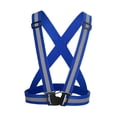 thumbnail image 3 of Chaleco de seguridad Chaleco de alta visibilidad Ropa de seguridad para hombres Mujeres Cinturón reflectante Chaleco de trabajo para aire Azul, 3 of 9