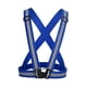 thumbnail image 3 of Chaleco de seguridad Reflector ligero profesional reflectante correas de seguridad chaleco de alta visibilidad para correr aire libre Azul, 3 of 9