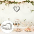 thumbnail image 6 of LITINKIMI Heart Shaped Pendant Picture Holder White 2Pcs 11.8x11.8in, 6 of 8