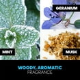 thumbnail image 2 of adidas Après-rasage Ice Dive, parfum d'agrumes, notes de tête : pamplemousse, orange, menthe poivrée, Formule végane, 100ml, 2 of 5